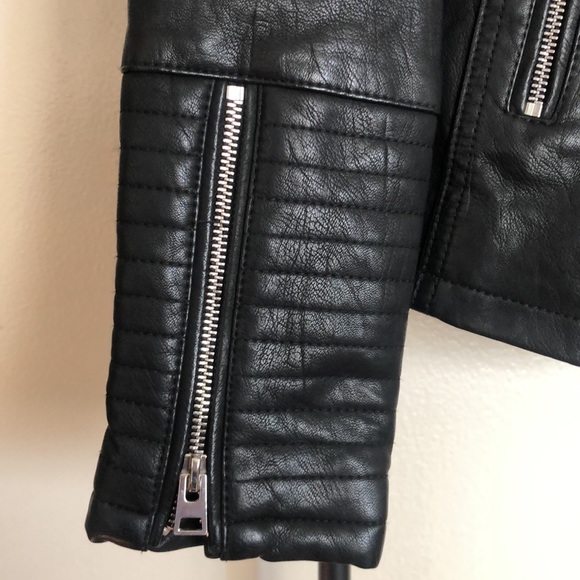 TOPSHOP Women’s Faux Leather Moro Jacket! - Picture 3 of 7